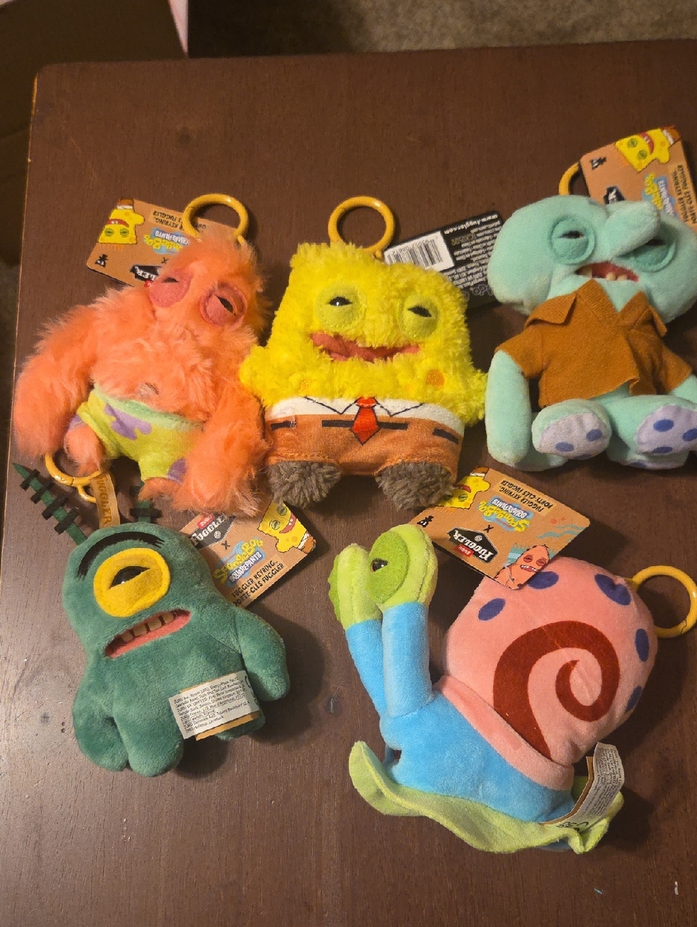 Zuru Fuggler X SpongeBob Bag Clips Collection